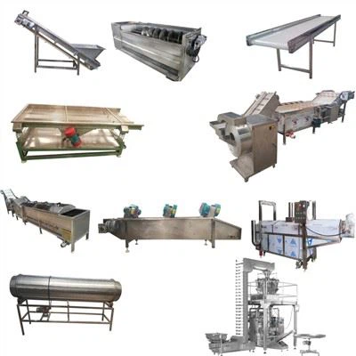 Friss burgonya chips gyártósor